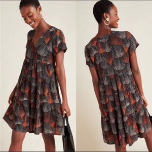 Anthropologie Maeve Tania Tiered Dress